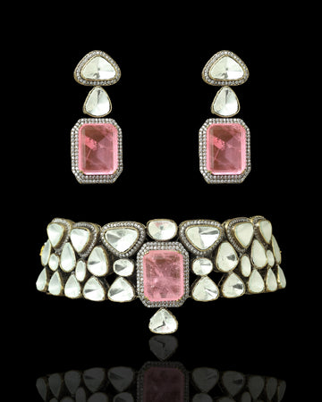 Rahmi Moissanite Choker Set