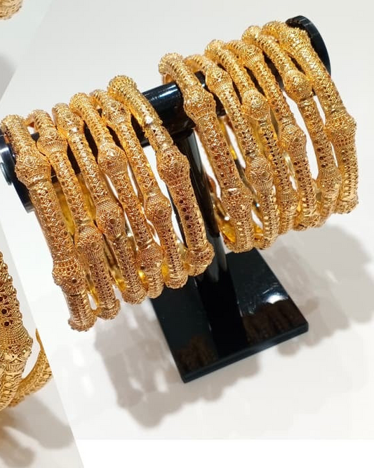Nyla Gold Bangles