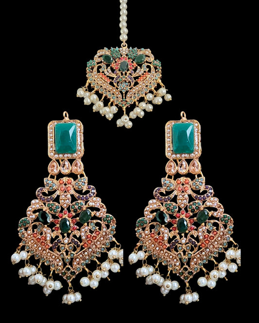 Amal Earrings & Tikka