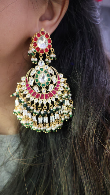 Clarissa Earrings & Tikka