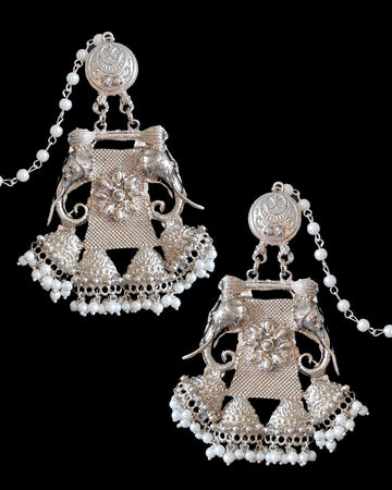 Pariha Earrings Silver-Plated