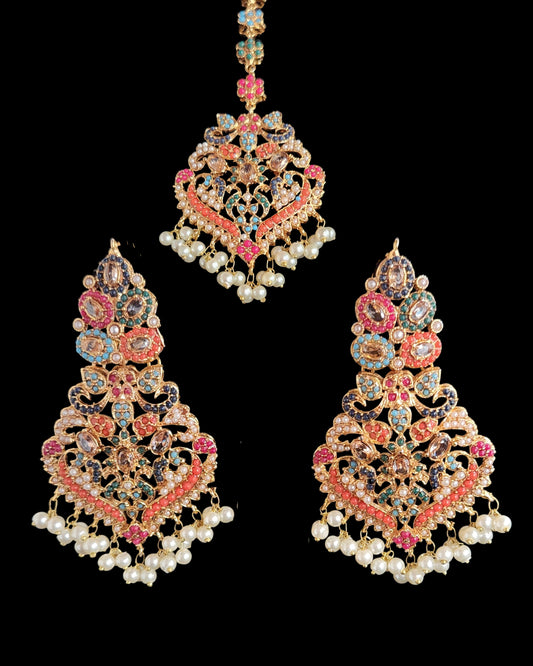 Rita Earrings & Tikka