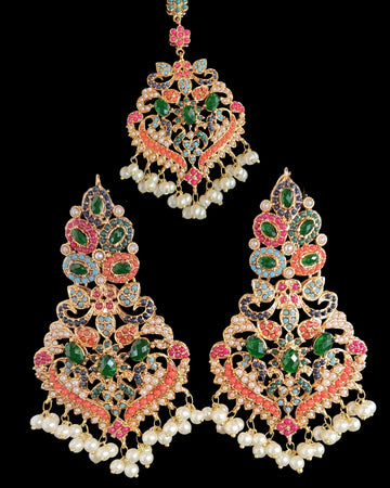 Rita Earrings & Tikka