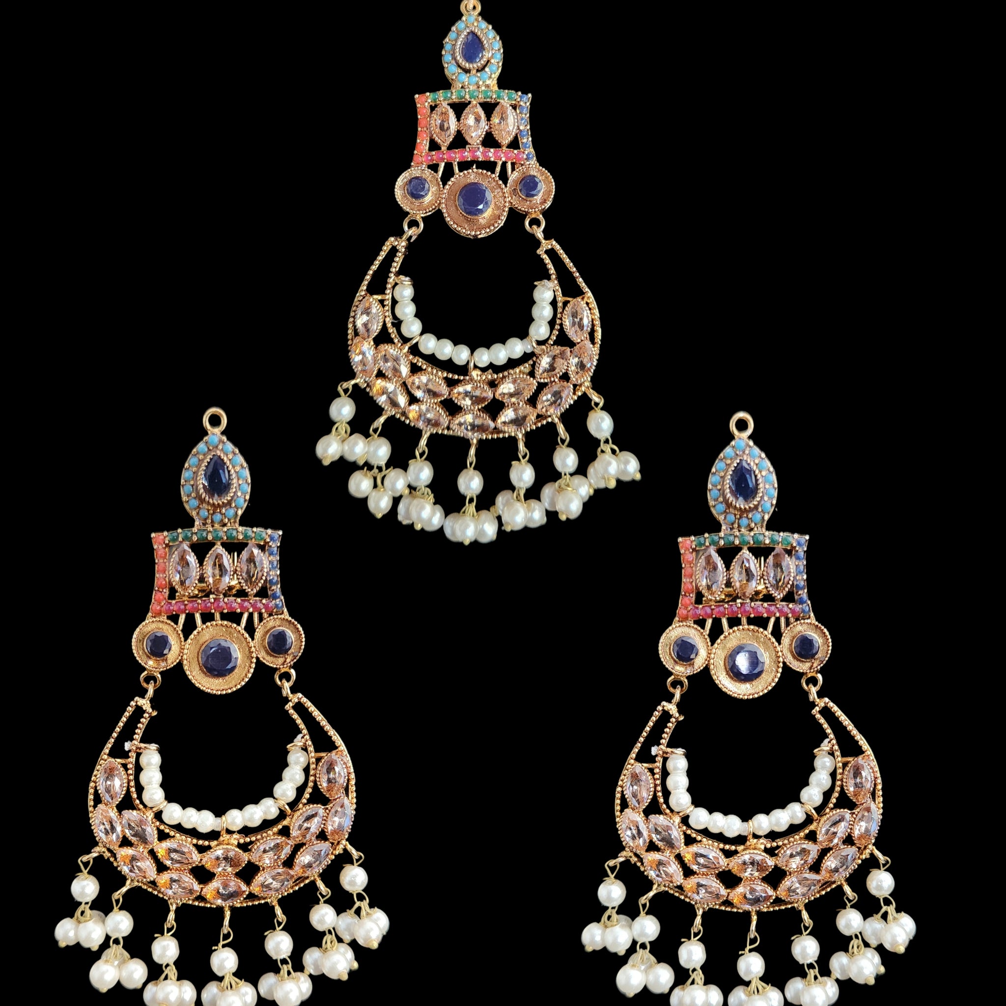 Sarah Earrings & Tikka