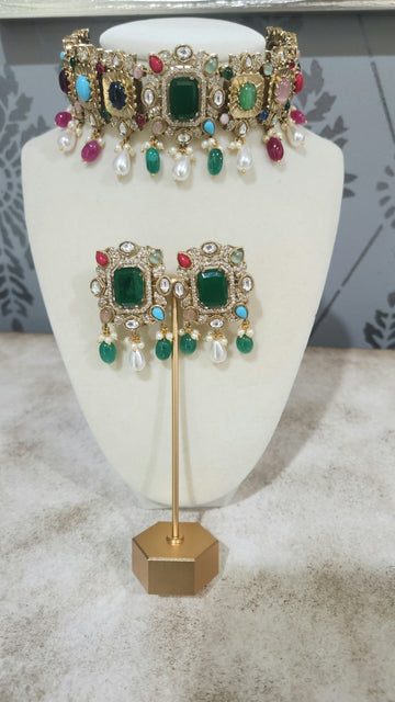 Nabiha Choker Set