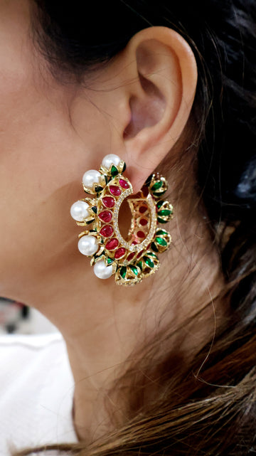 Humna Hoop Earrings - Regular Size