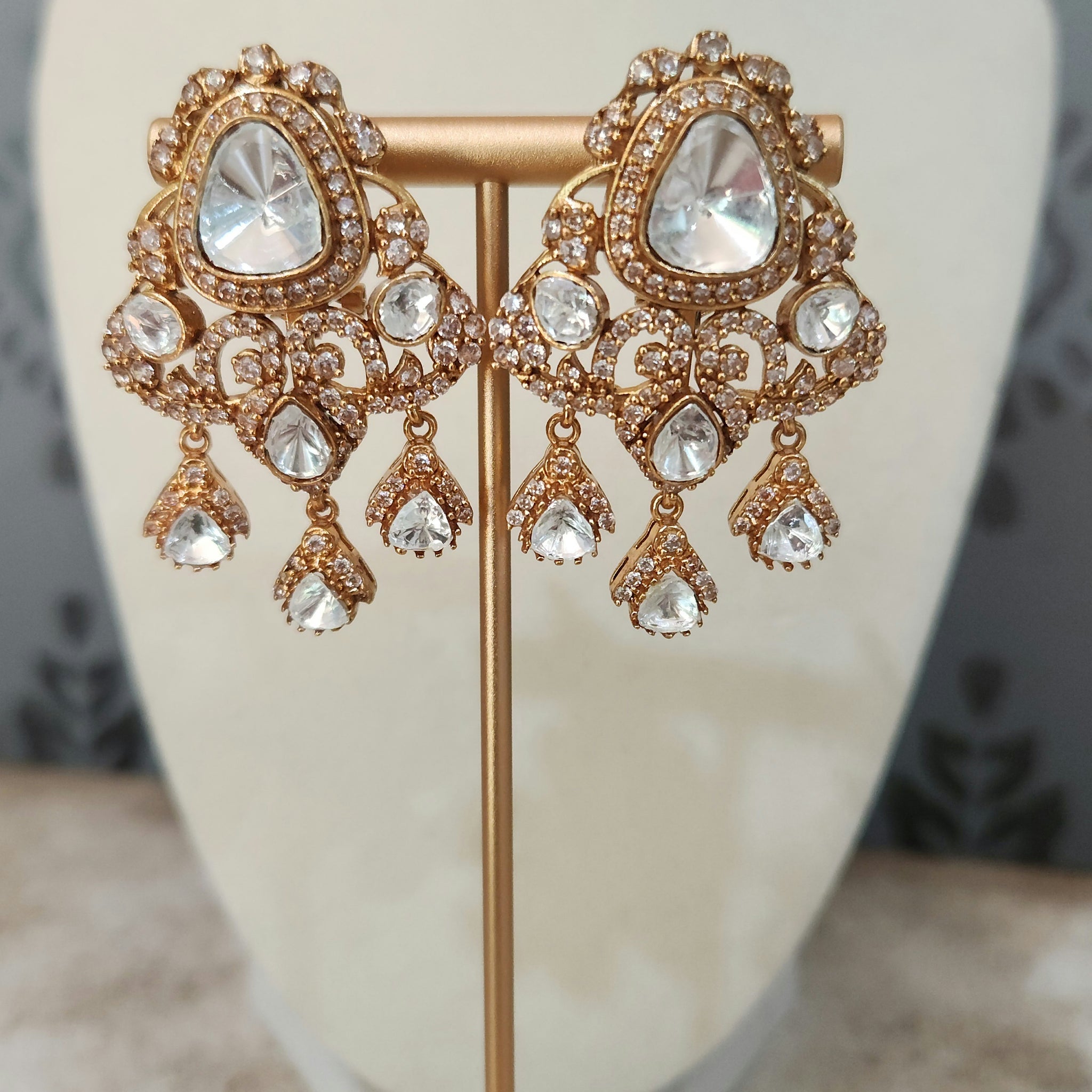 Ezzah Moissanite Earrings