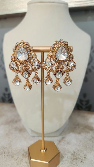 Ezzah Moissanite Earrings