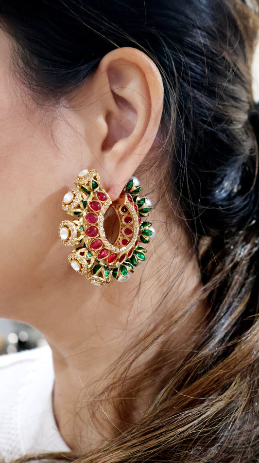 Humna Hoop Earrings - Regular Size