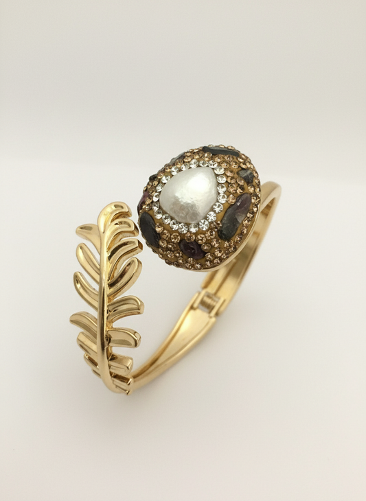 Tehrim Real Pearl Bangles