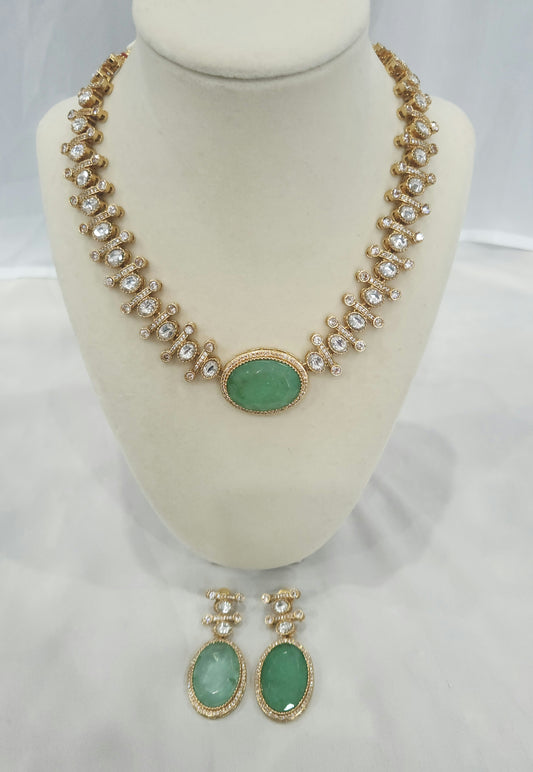 Sage Necklace Set