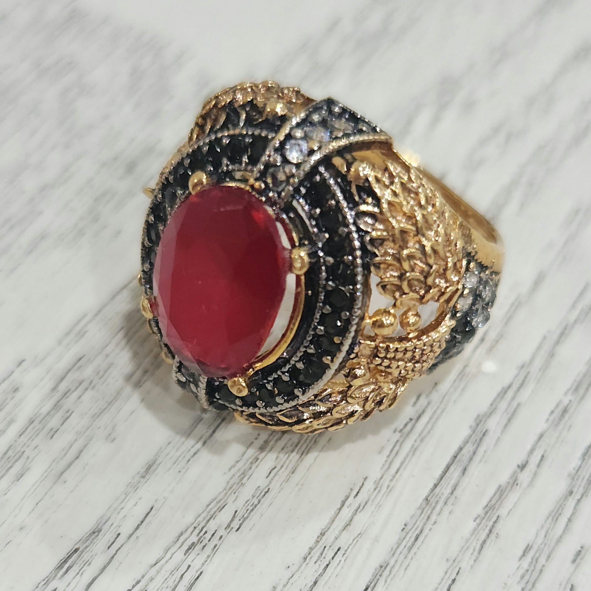 Tabeer Ring Gold-plated