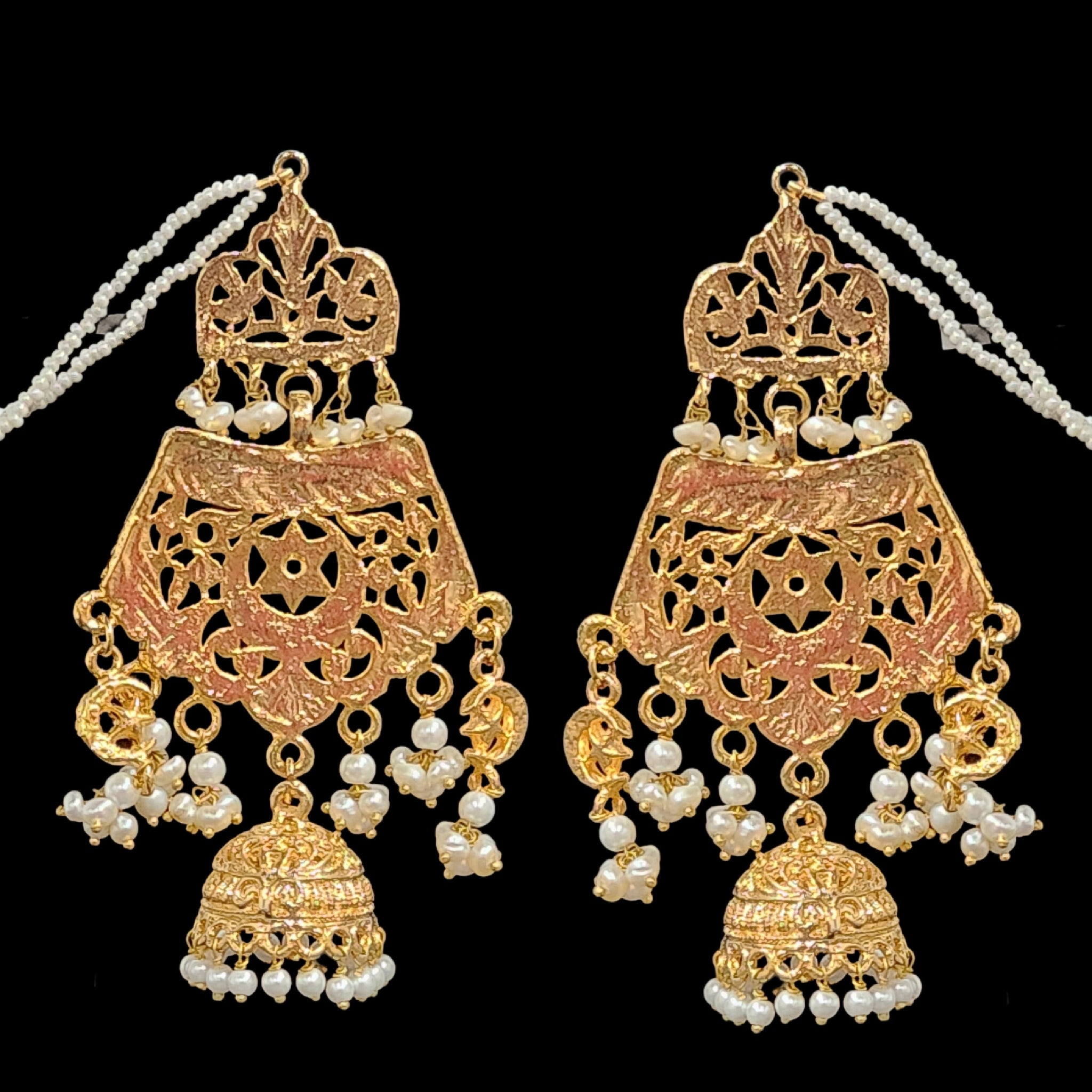 Zoha Earrings Gold-plated
